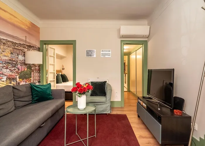 Daire Cozy In Heart Of With Ac By Lisbeyond Lisboa
